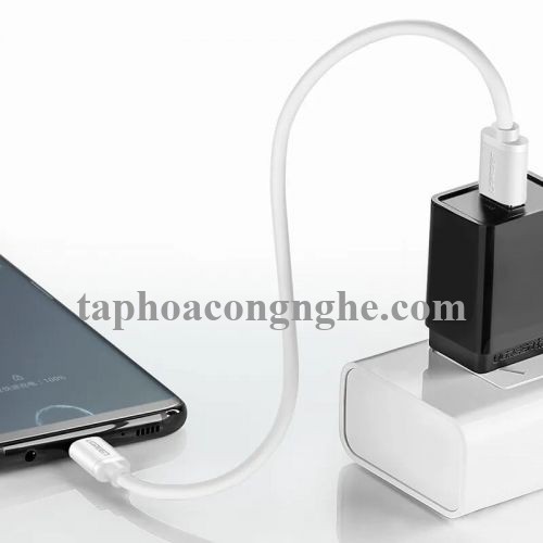 Ugreen 30164 0.5M màu Trắng Dây USB 2.0 sang Type-C truyền dữ liệu và sạc US141 30030164